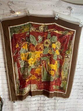 Codello silk scarf warm still life image